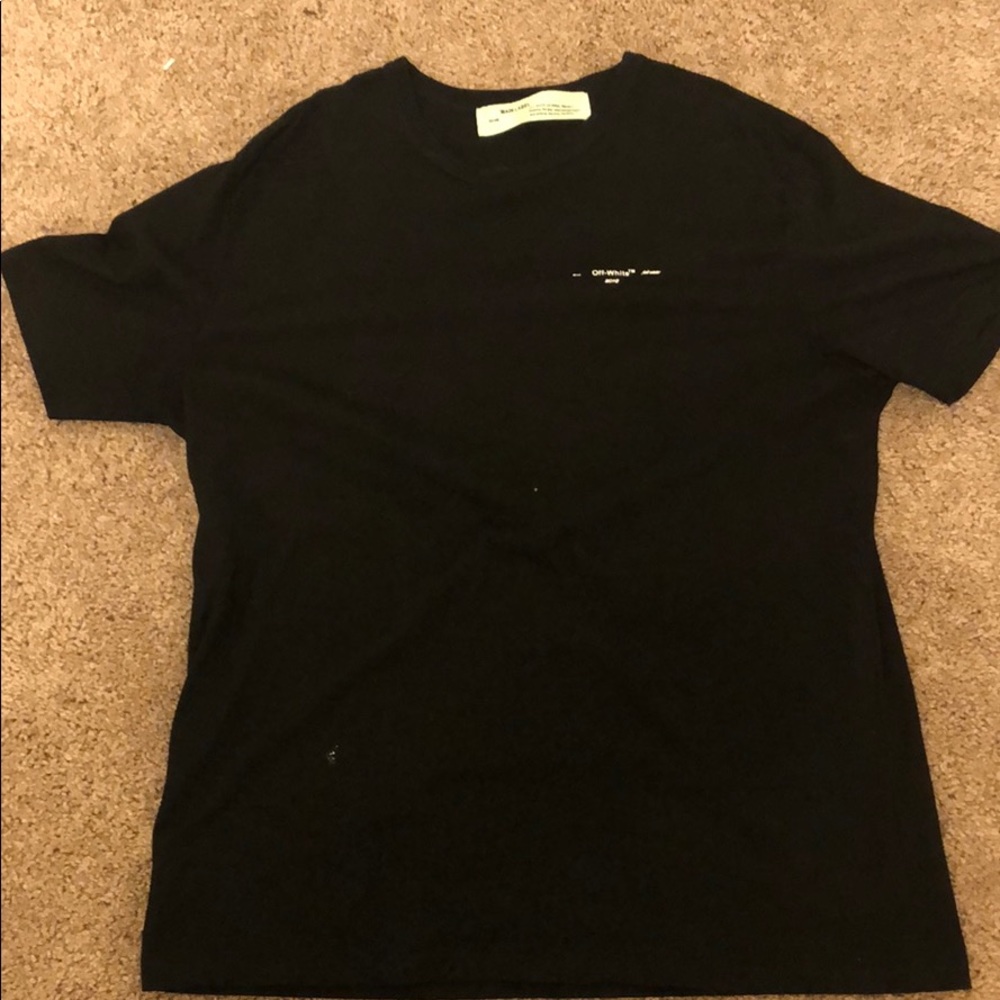 Off white main label size medium